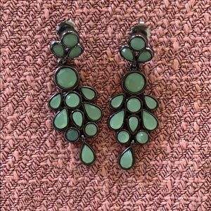 Lia Sophia Jade Chandelier Earrings